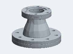 CF 4.5″ to CF 2.75″ reducer
