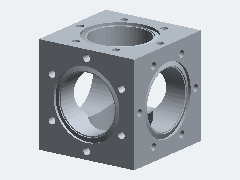 CF 2.75″ 6-port chamber